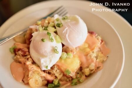 Homemade Sauerkraut, Fresh Eggs and Potatoes: Recipe for Reuben Hash Image